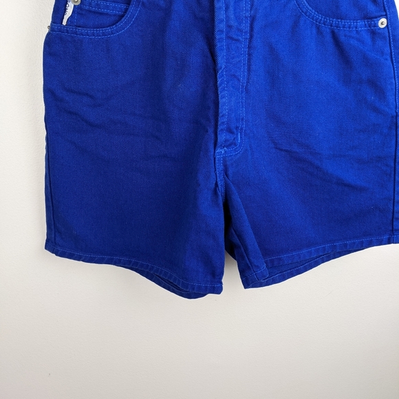 Vintage 90s Bongo Blue High Rise Jean Shorts - Picture 6 of 11